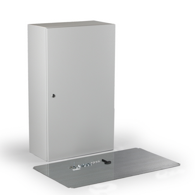 Cubo E -kotelo 800x1200x300mm, sileät sivut, teräs, polyesterimaalattu